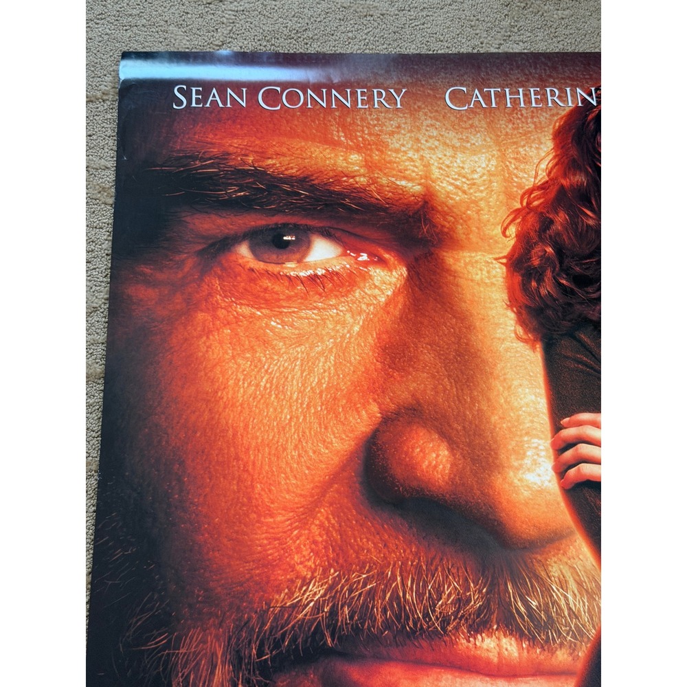 Entrapment Movie Poster 1999 Sean Connery Catherine‎ Zeta-Jones Version A 27x40 - Picture 3 of 12